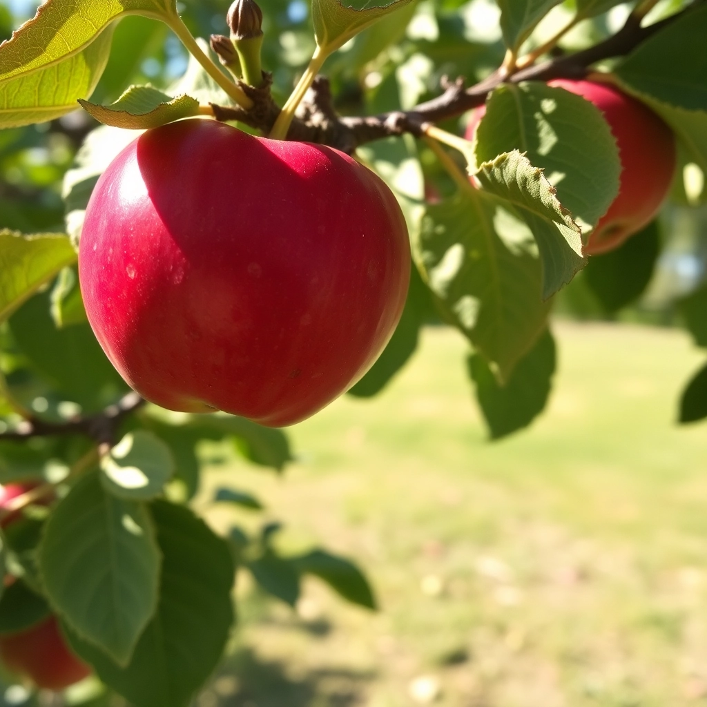 HD iPhone Apple On Tree Luxury Wallpaper Royalty-Free Image